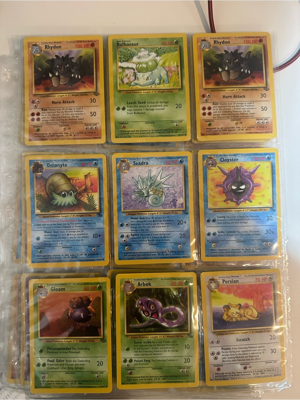 Vintage Pokémon Holographic Card Lot - Classic Gym & Fossil Era